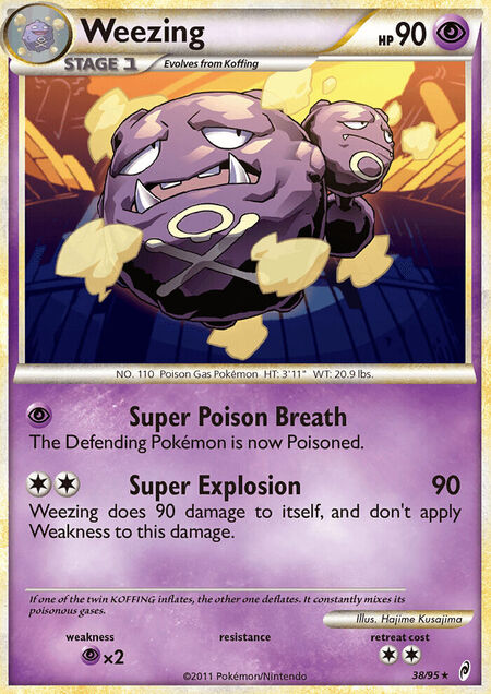 Weezing Call of Legends 38