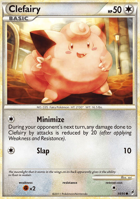 Clefairy Call of Legends 54