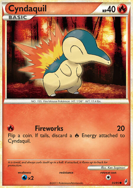 Cyndaquil Call of Legends 55