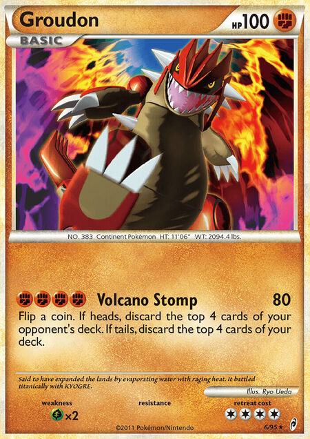 Groudon Call of Legends 6