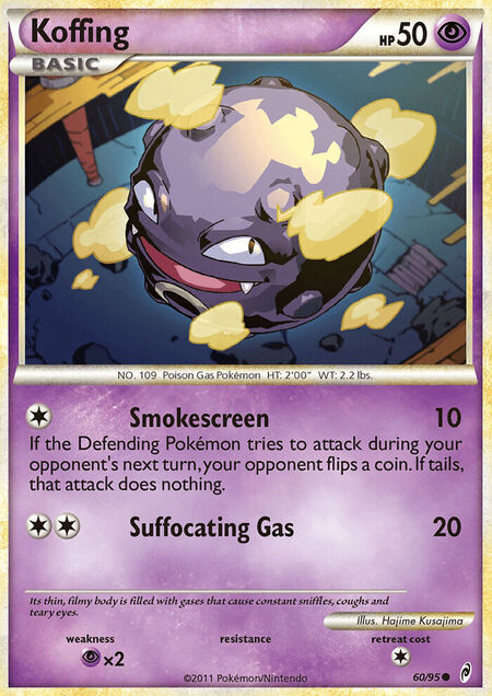 Koffing Call of Legends 60