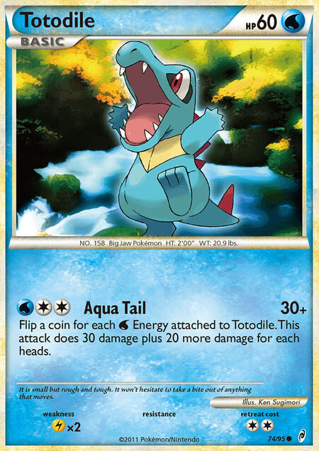 Totodile Call of Legends 74