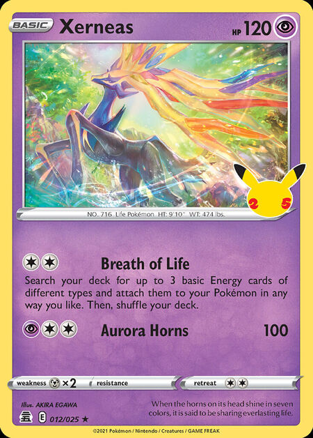 Xerneas CEL 012
