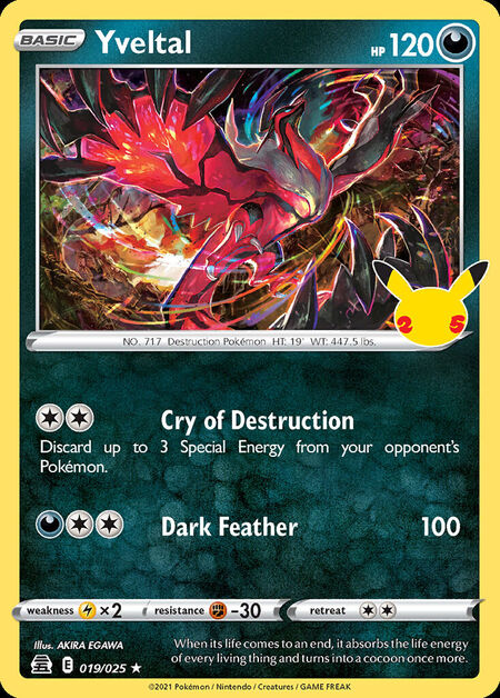 Yveltal CEL 019