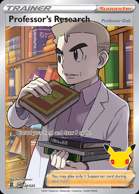 Professor's Research (Professor Oak) CEL 024