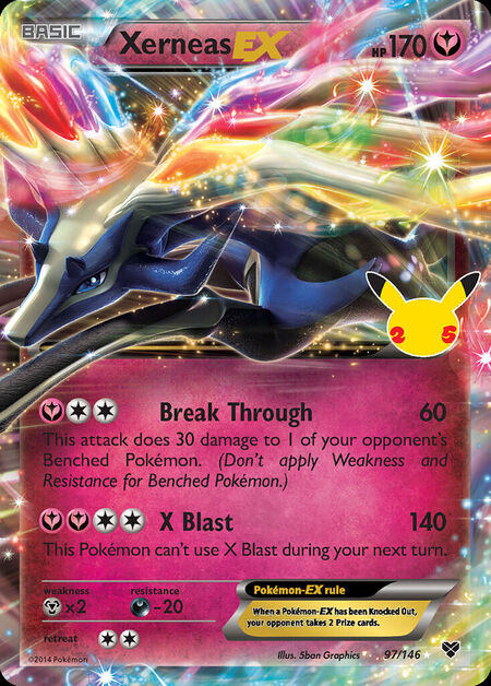 Xerneas-EX CEL 97