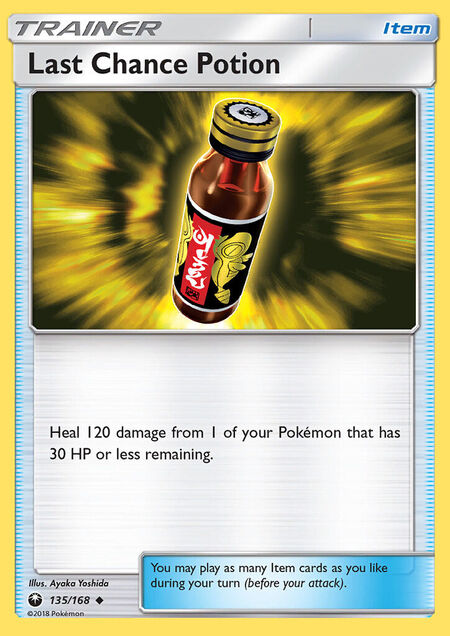 Last Chance Potion Celestial Storm 135