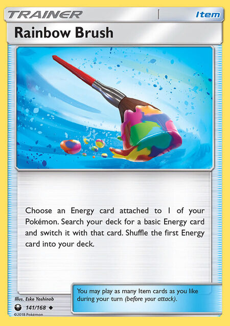 Rainbow Brush Celestial Storm 141