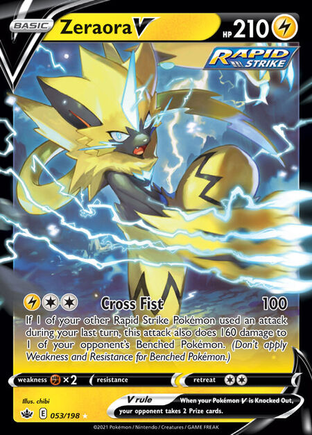 Zeraora V Chilling Reign 53