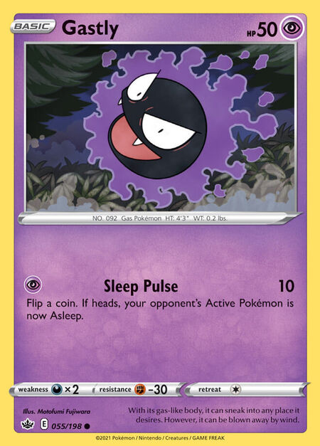 Gastly Chilling Reign 55