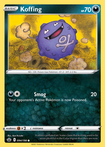 Koffing Chilling Reign 94