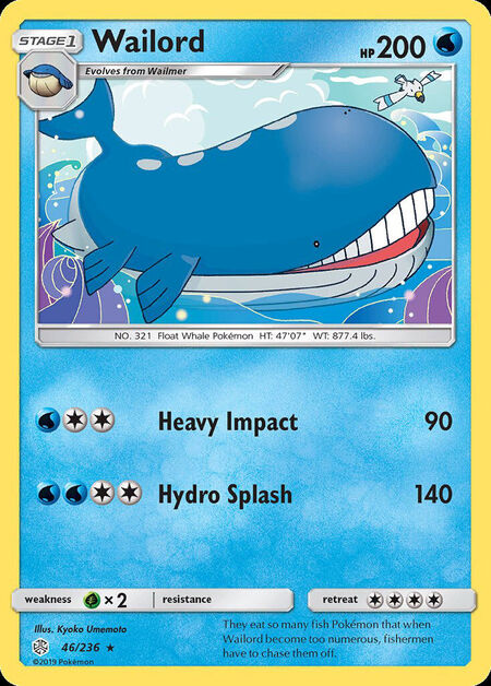Wailord Cosmic Eclipse 46