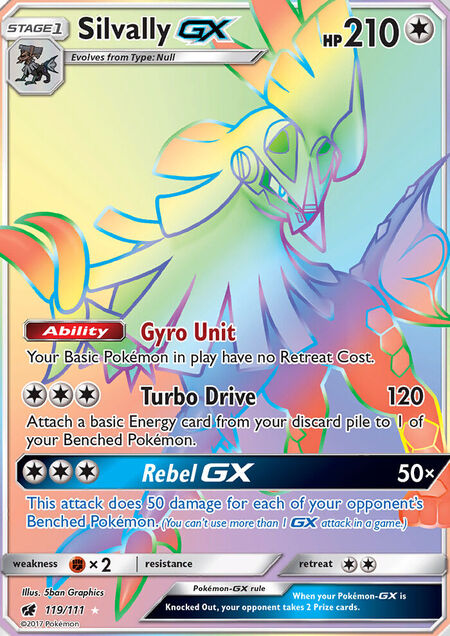 Silvally-GX Crimson Invasion 119