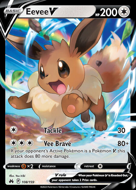 Eevee V CRZ 108