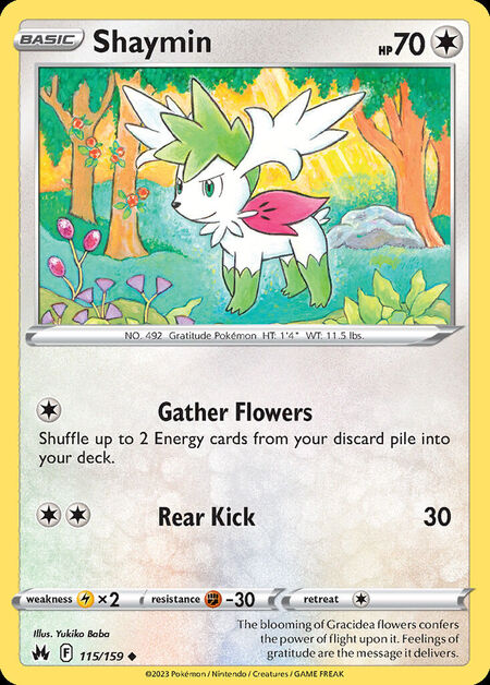Shaymin CRZ 115