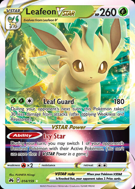 Leafeon VSTAR CRZ 14