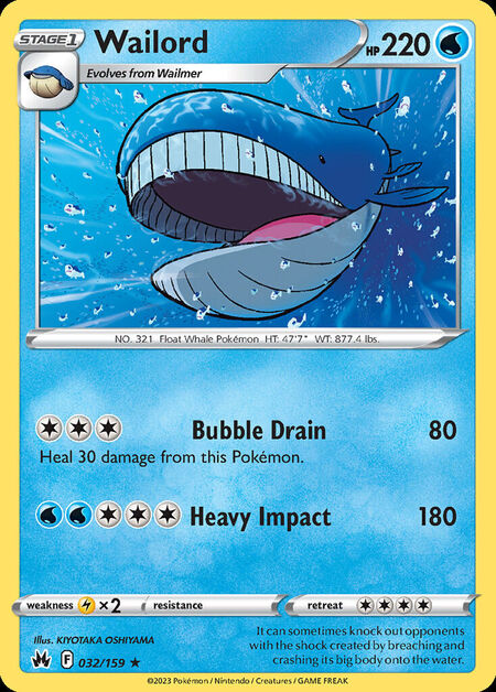 Wailord CRZ 32