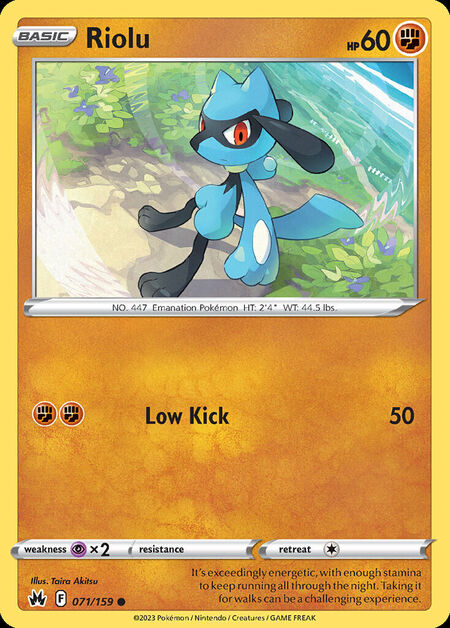 Riolu CRZ 71
