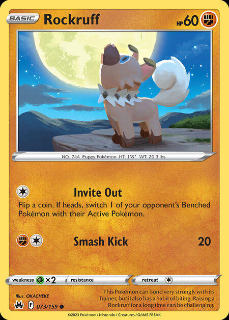 Rockruff CRZ 73