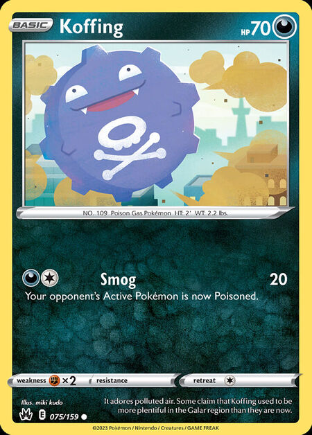 Koffing CRZ 75