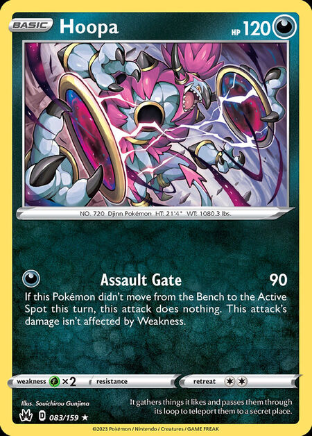 Hoopa CRZ 83