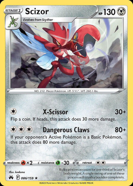 Scizor CRZ 86