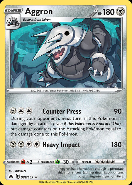 Aggron CRZ 89