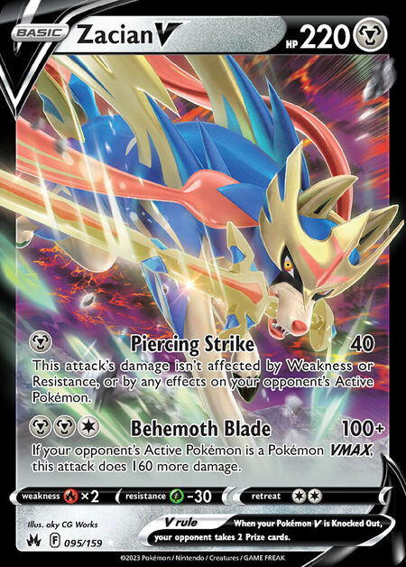 Zacian V CRZ 95