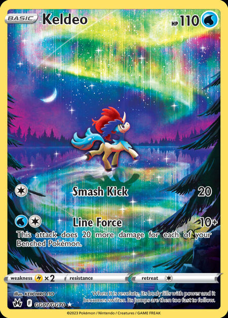 Keldeo CRZ GG07