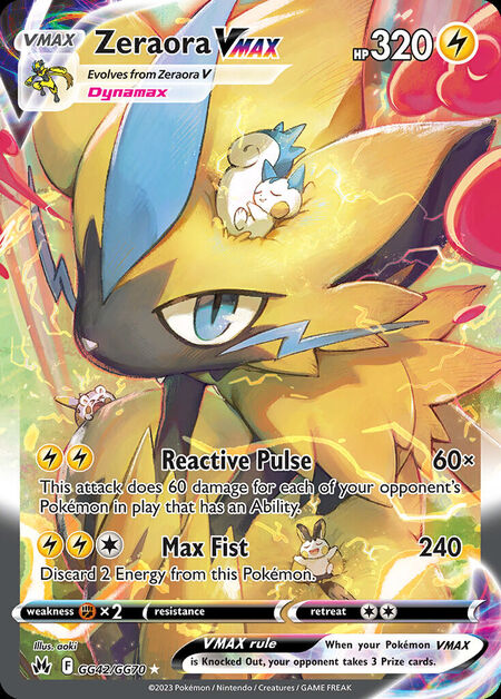 Zeraora VMAX CRZ GG42