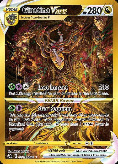 Giratina VSTAR CRZ GG69