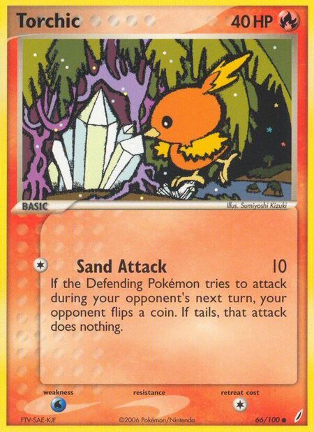 Torchic Crystal Guardians 66