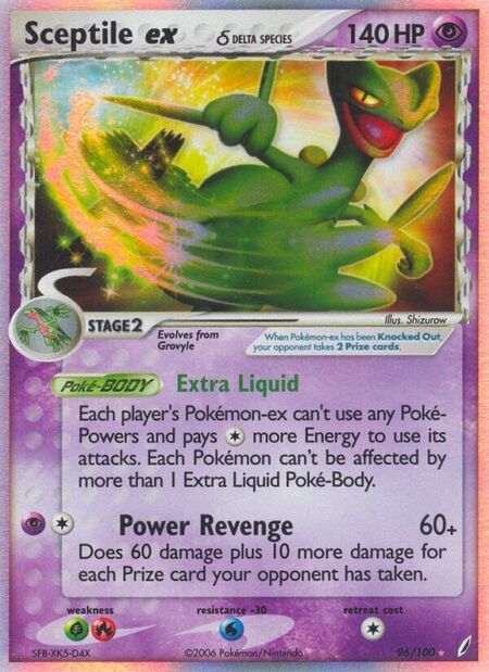 Sceptile ex δ Crystal Guardians 96