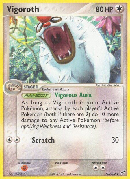 Vigoroth Deoxys 50