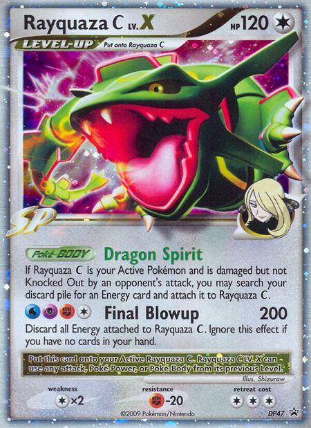 Rayquaza C DPP DP47