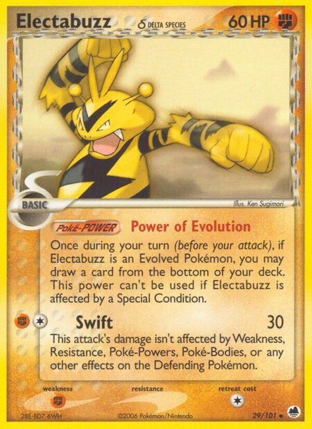 Electabuzz δ Dragon Frontiers 29