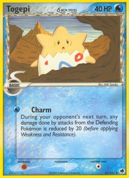 Togepi δ Dragon Frontiers 41