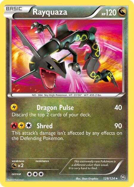 Rayquaza Dragons Exalted 128