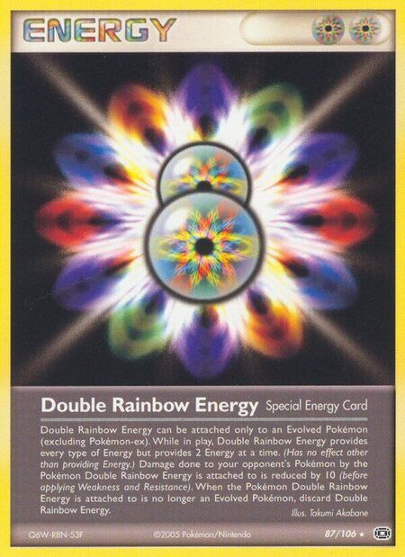 Double Rainbow Energy Emerald 87