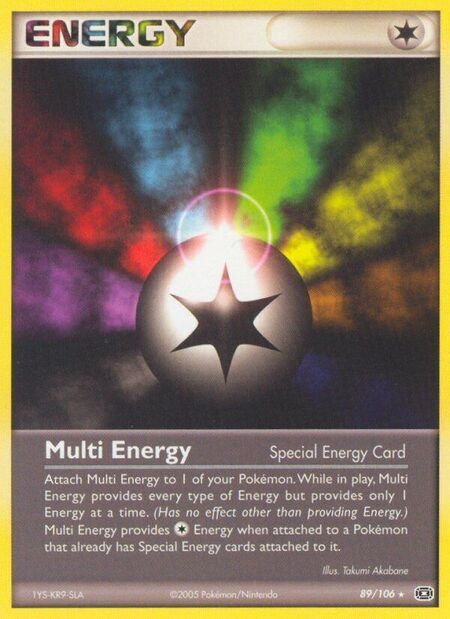 Multi Energy Emerald 89