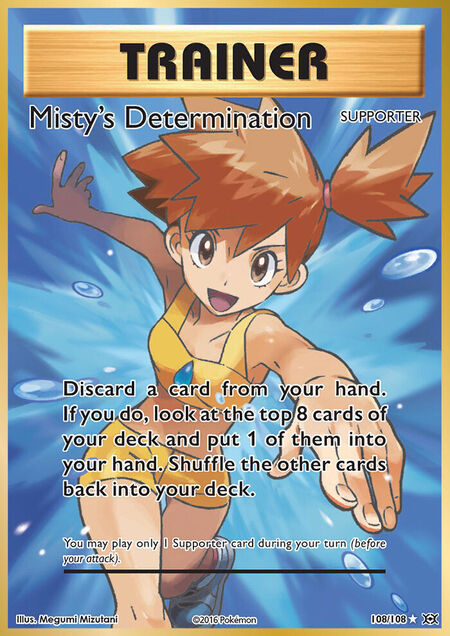 Misty's Determination Evolutions 108