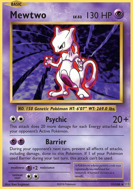 Mewtwo Evolutions 51
