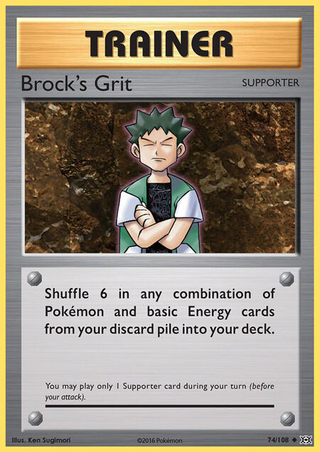 Brock's Grit Evolutions 74