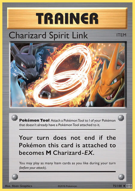 Charizard Spirit Link Evolutions 75