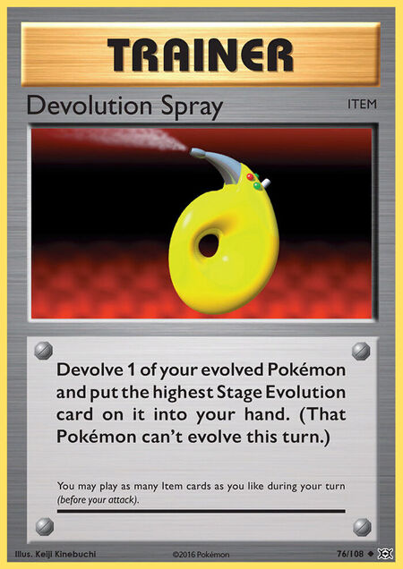 Devolution Spray Evolutions 76