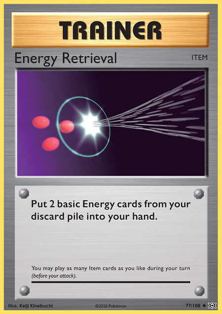 Energy Retrieval Evolutions 77