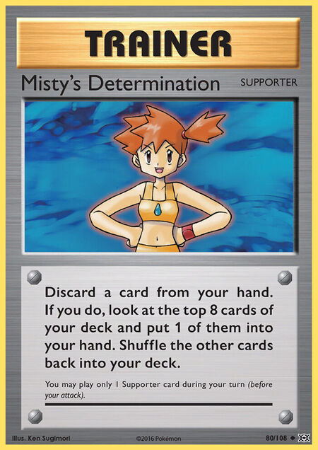 Misty's Determination Evolutions 80