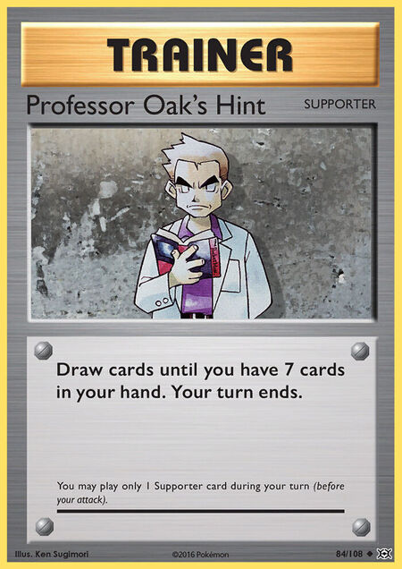 Professor Oak's Hint Evolutions 84
