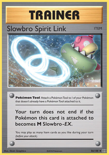 Slowbro Spirit Link Evolutions 86