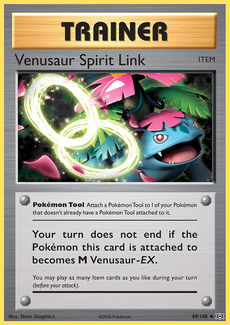 Venusaur Spirit Link Evolutions 89